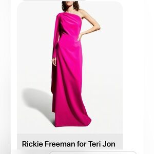 Teri Jon Gown Ricki Freeman